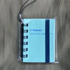 Rollbahn ミクロノート ミント　ストラップ付き　DELFONICS