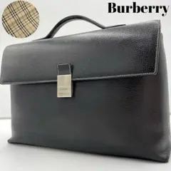 ✨美品✨希少 BURBERRY サフィアーノ ダレスバッグ ビジネスバッグ 緑 ✨美品✨希少 BURBERRY サフィアーノ ダレスバッグ ビジネス