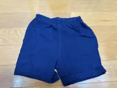 送料無料ELLE ネイビー ハーフパンツ95美品