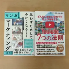 思わずためしてみたくなる マンガ マーケティング1年生・YouTube7つの法則