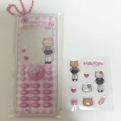 ハローキティ トレーディングなつかしガラケーキーホルダー2