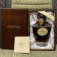 ★未開栓★SUNTORY★サントリー プレステージ　25年★木箱付き 特級 サントリープレステージ25年 SUNTORY WHISKY PRESTIGE 25yea