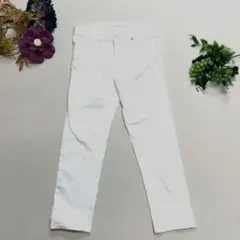 UNIQLO　ホワイトデニムパンツ　メンズ　　M
