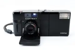 コンタックス CONTAX T 初代ブラック 動作品 フラッシュ発光せず カメラ