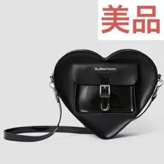 【美品】ハートバックパック ショルダーバッグ 2way ブラック