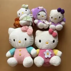 ハローキティ ぬいぐるみ 5体セット