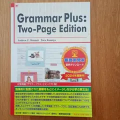 Grammar Plus: Two-Page Edition