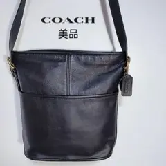 未使用に近い オルードコーチ コーチ ショルダーバッグ 本革