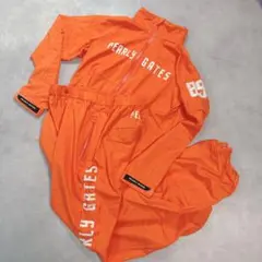 PEARLY GATES パーリーゲイツ レインウェア セットアップ オレンジ