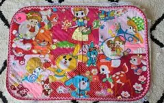 昭和レトロ生地パッチワークマルチマット