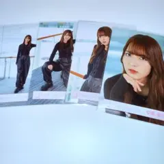 櫻坂46 make or break MV衣装 生写真 黒 コンプ 中嶋優月