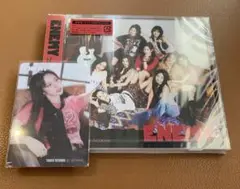 TWICE アルバム ENEMY 通常盤 タワレコ特典 ミナ付き