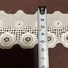 コットン　レース　5m
