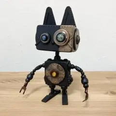 1、ミニロボット　スチームパンク　　ネコ　11.5cm