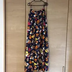 RCWB カラフルキャミソールロングワンピース