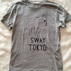 ✨クラスカ SWAY TOKYO 犬イラスト Tシャツ✨ グレー S
