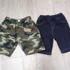 GLOBAL WORK とユニクロ短パンセット100