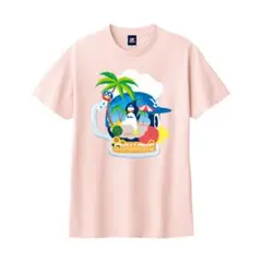 新品未開封つば九郎サマーバケーションTシャツ（ライトピンク）Lサイズ