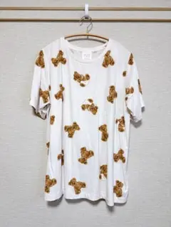 ジェラートピケ ベア クマ カットソー ルームウェア Tシャツ