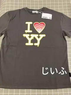 OPEN YY I ❤️YY グレー Tシャツ