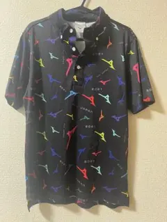 Mizuno ミズノ ALL JAPAN 2021 ポロシャツ S 総柄 半袖