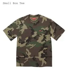 Supreme Small Box Tee Woodland Camo