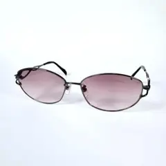 【極美品】Elegance エレガンス　フルリム　オーバル　サングラス　eeロゴ