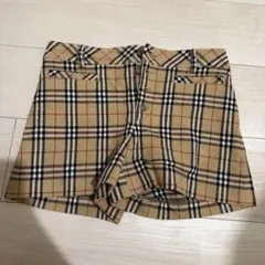BURBERRY チェック柄 ショートパンツ 36 S〜Mサイズ
