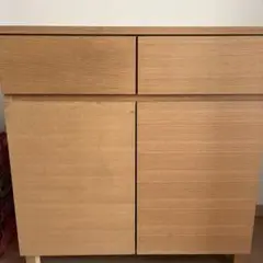 無印良品 オーク材 キャビネット