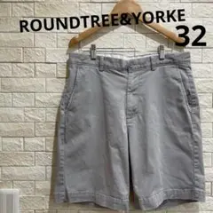 ROUNDTREE&YORKE メンズ　ショートパンツ　ハーフパンツ　サイズ32