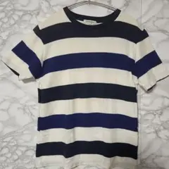 GLOBAL WORK ストライプ Tシャツ S
