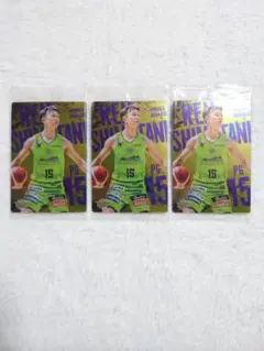 Bリーグ ツインウエハース 2024-2025　島谷 怜選手　3枚