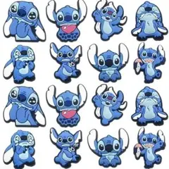 【新品未使用】Disney スティッチ クロックスアクセサリー ジビッツ｟8個｠