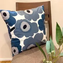 花柄クッションカバー 45cm