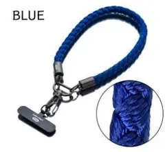 新品未使用＊LIVERTY ROPES スマホ ハンドストラップ ブルー 紺碧