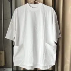 【未使用】SHIPS any別注　Champion ポケットTシャツ ホワイト