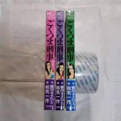 香川まさひと原作/和気一作漫画 ごくつま刑事1~3巻全巻セット日本文芸社ニチブン