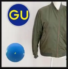 GU ジーユー　MA-1 ブルゾン　ジャケット　秋冬