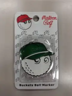 malbon マルボン ゴルフマーカー キャップ/グリーン