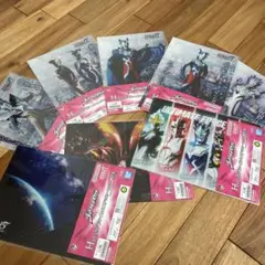 一番くじ　ウルトラマンゼロ　H賞　クリアファイル　　コンプリートセット　8種