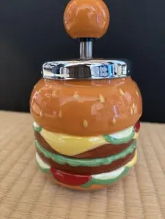 ハンバーガー型回転式灰皿