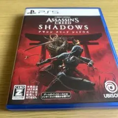 PS5 アサシンクリード シャドウズ スタンダードエディション