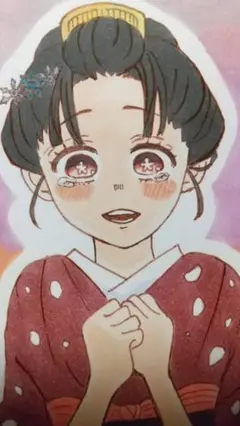 鬼滅の刃　恋雪　手描きイラスト