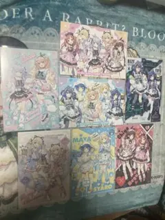 ごちうさ　アトレ　2024 物販購入特典ポストカード　7枚セット　まとめ売り