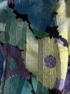 花柄シフォン　スキニー