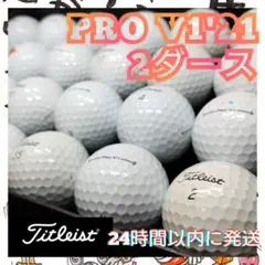 ⛳最新モデル⛳Titleist PRO V1 ロストボール 2ダース