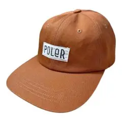POLER ポーラー キャップ 帽子 コットン100% ブラウン