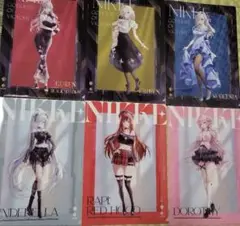 ローソン NIKKE ニケ オリジナルクリアファイル 全6種 コンプリート