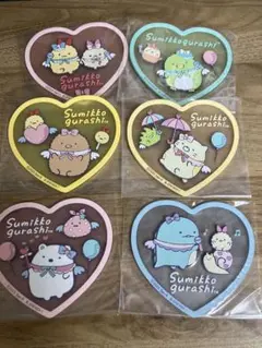 すみっこぐらし　クリアラバーコースター2 コンプリート　全6種