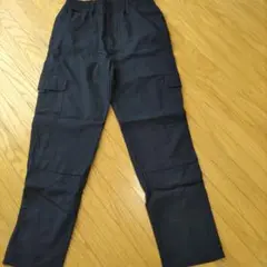 ダークブルー カーゴパンツ Lサイズ